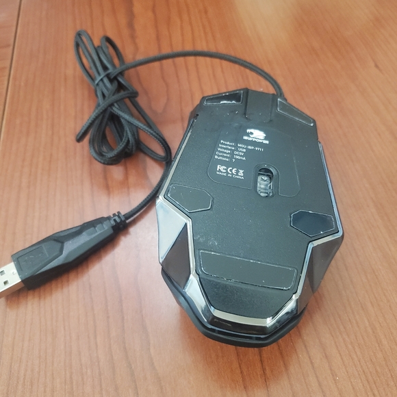 iBuypower MOU-IBP-9711 Wired Gaming Mouse 7-Button USB I Buy Power - Picture 6 of 9